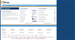 Desktop Screenshot of ferry.ie