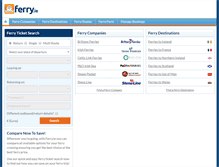 Tablet Screenshot of ferry.ie